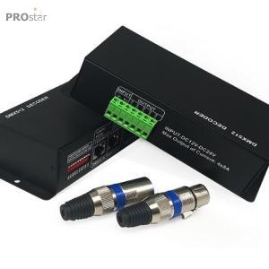 DMX 4*8A  RGBW Color  controller 