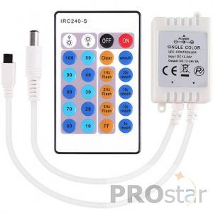 IR 24 keys single Colour controller