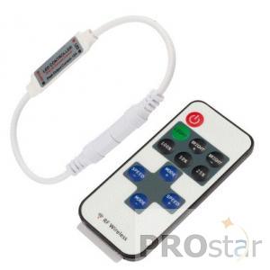 RF 11 keys single Colour controller 6A DC